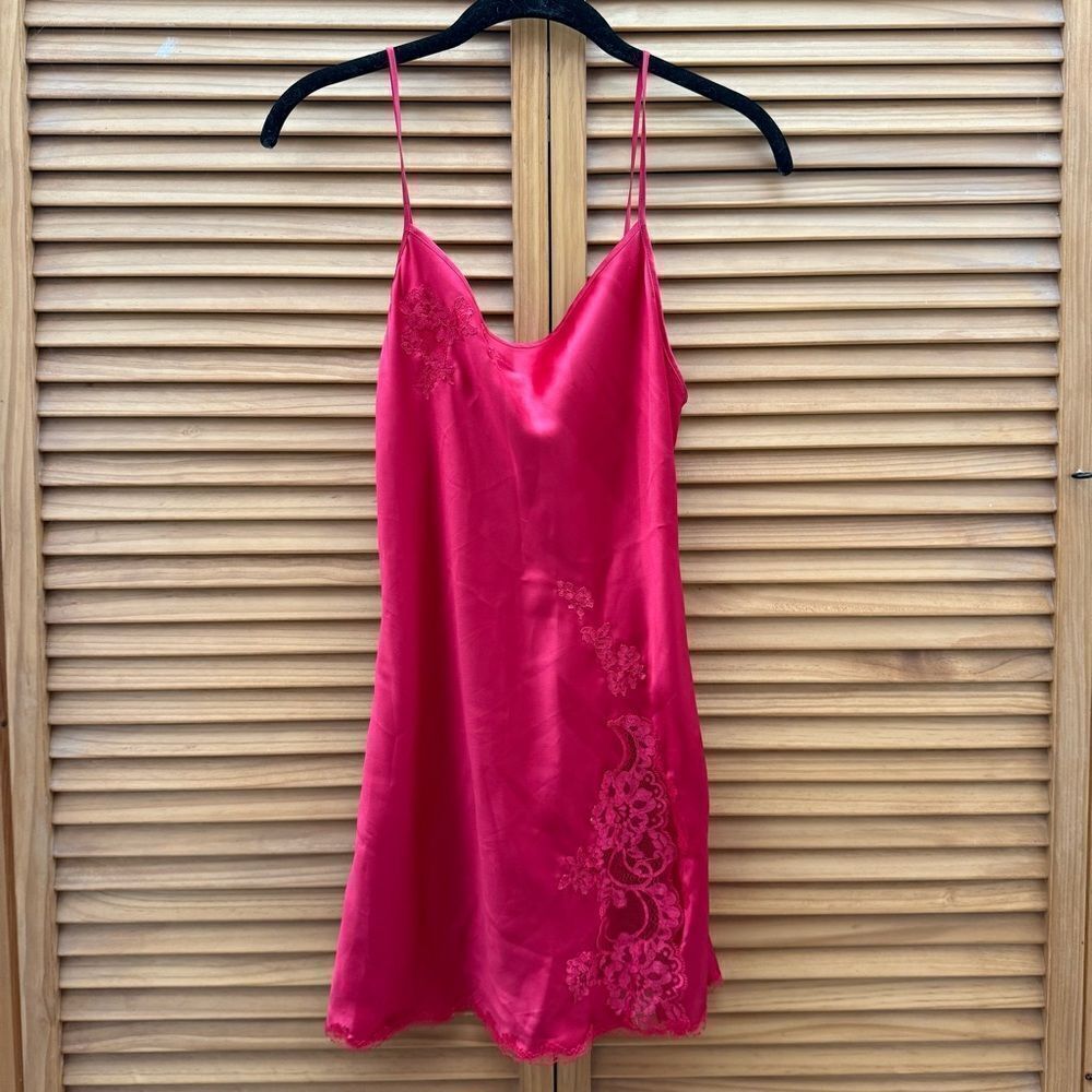 Victoria’s Secret red lace mini dress size small